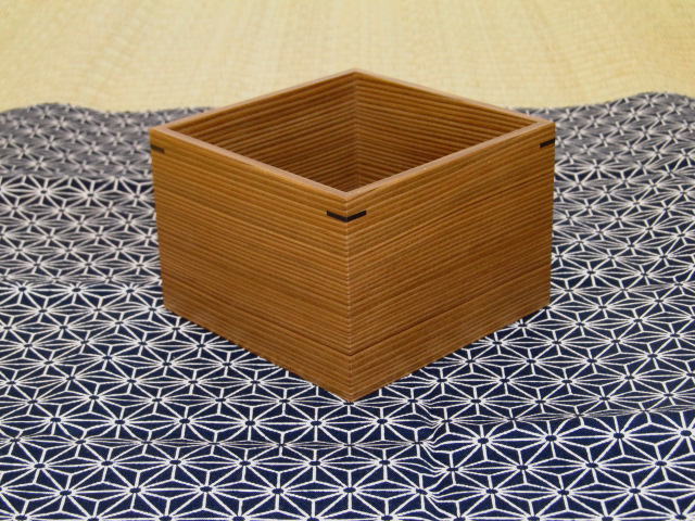 大橋利一作神代杉木画細工駒箱(KH125) トウシン盤駒店 囲碁 将棋