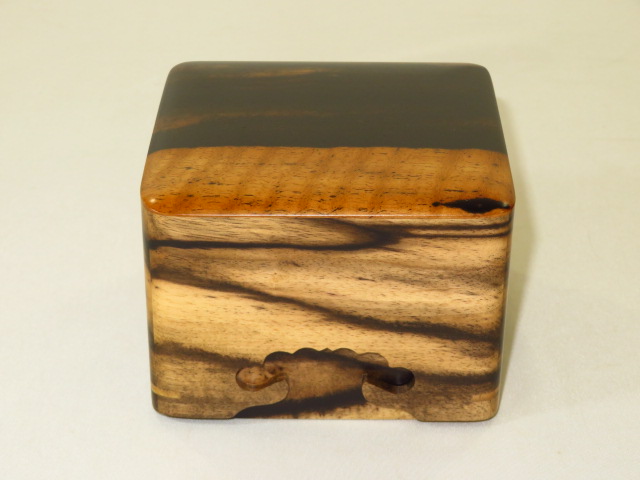 SALE／37%OFF】 丸型 将棋駒箱 黒柿 将棋用品