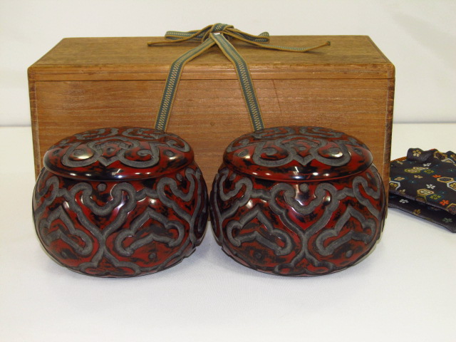鎌倉彫（金峯作）超特大碁笥/未使用品(K110) トウシン盤駒店 囲碁 将棋