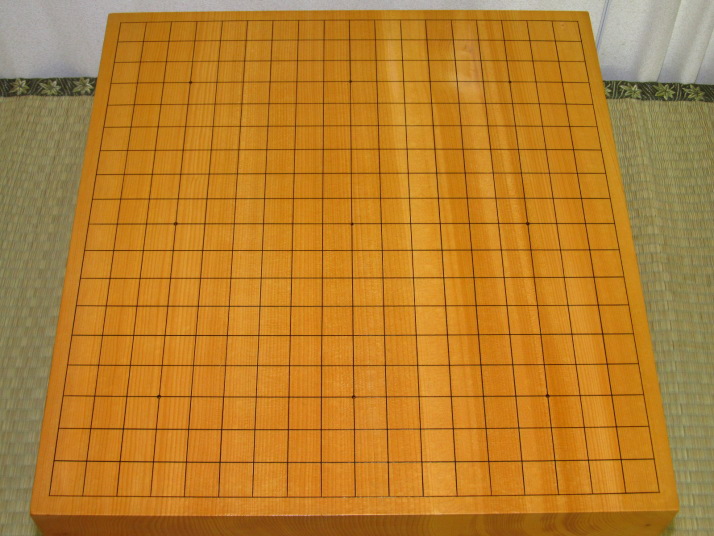 囲碁・貴重・藤沢秀行の直筆揮毫「掛け軸」と「色紙」二点一括 磊磊（らいらい）」藤沢秀行名誉棋聖直筆揮毫⁄日本産本榧柾目七寸三分