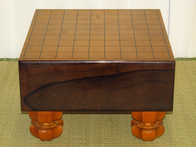 名人/平井芳松作カラクリ抽斗（ひきだし）将棋盤/使用品(K483 