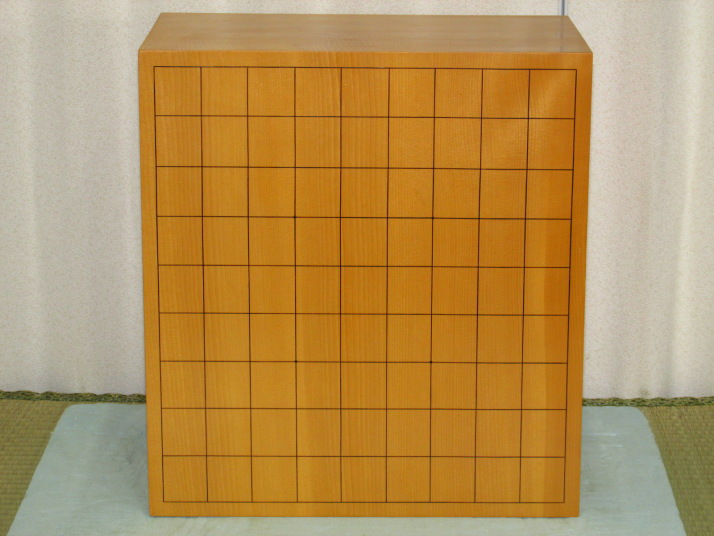 ▲日本産本榧板目六寸将棋盤▲盤覆 △日本産本榧板目五寸将棋盤△欅駒台盤