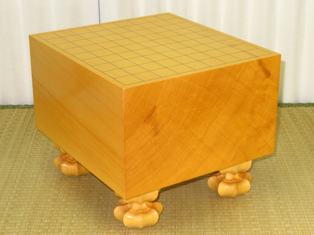 本かや 柾目 4す3分 将棋盤 生意気
