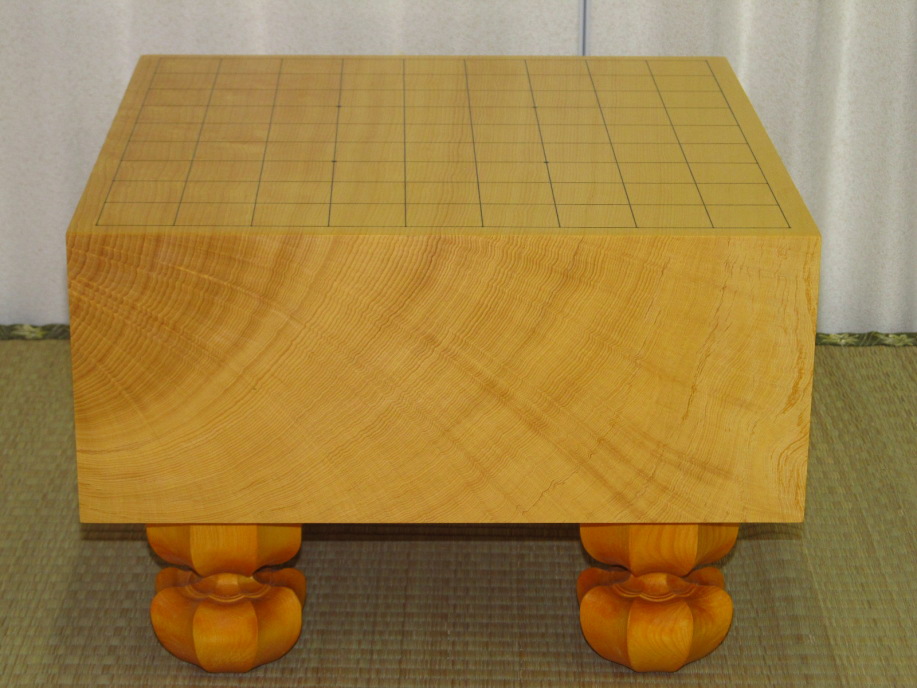 トウシンプレミアム/本榧柾目四寸七分将棋盤(S128) トウシン盤駒店 囲碁 将棋